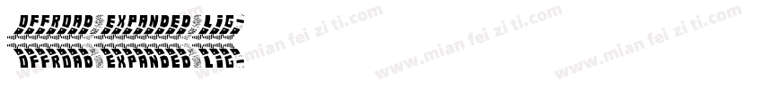 Offroad Expanded Lig字体转换
